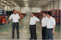 柳工集團(tuán)曾光安總裁深入高潤公司調(diào)研